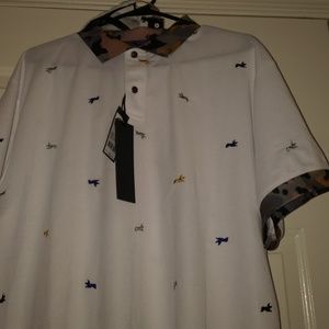 An Akoo polo shirt made by TI